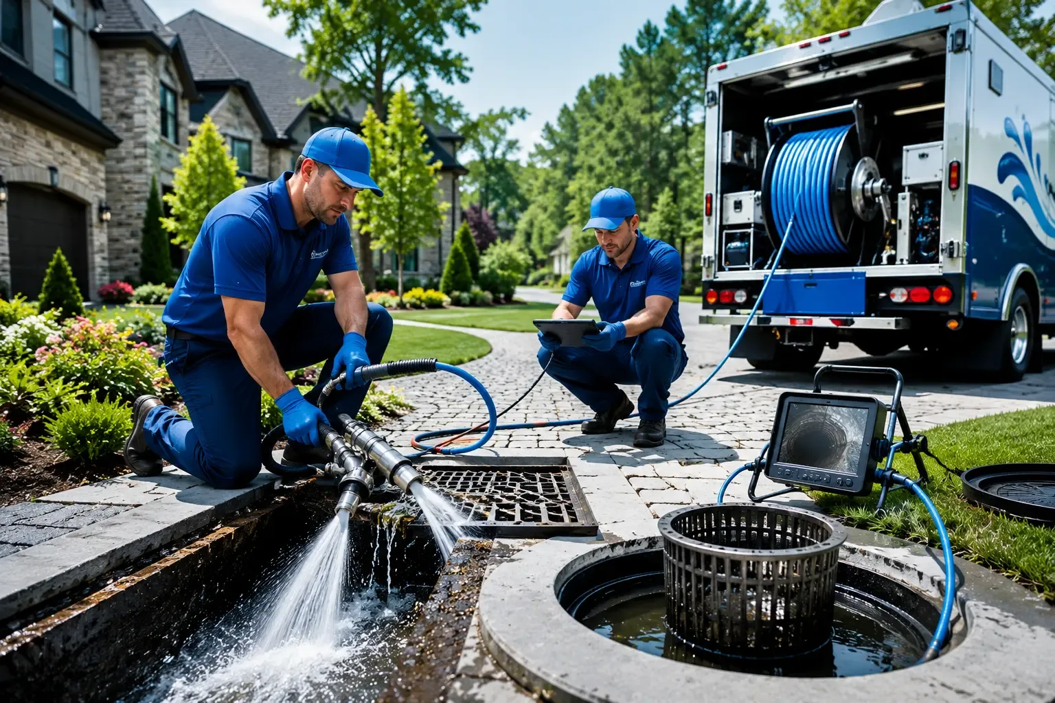 Local outdoor drain cleaning professionals in Spicewood, TX