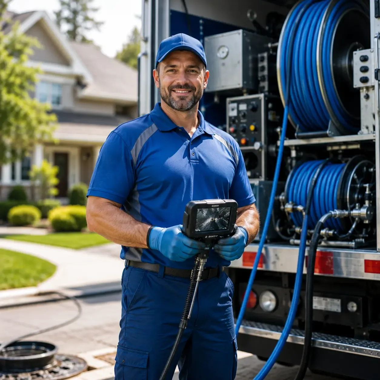 Local outdoor drain cleaning specialists in Spicewood, TX
